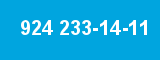 924 233-14-11 924 233-14-11